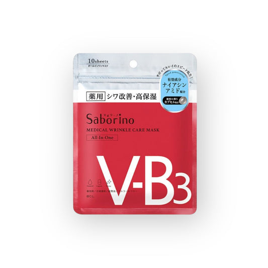 Saborino V-B3 Niacinamide Mask (10 sheets)